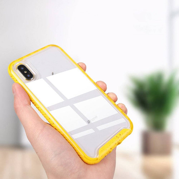 Shockproof Corner Bumper Tract Clear Case for iPhone XS Max