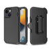 Shockproof Robot Armor Hard Plastic Case with Belt Clip for iPhone 13 mini - JPC MOBILE ACCESSORIES