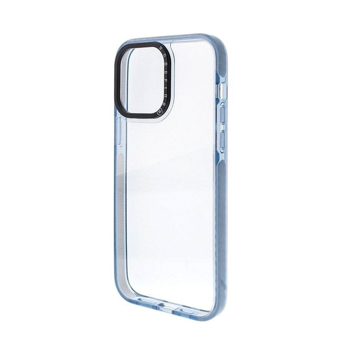 Transparent Candy Color Frame Shockproof Cover Case for iPhone 14