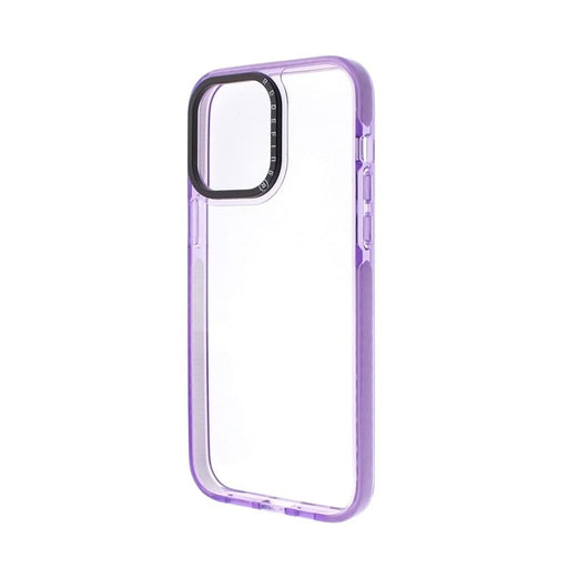 Transparent Candy Color Frame Shockproof Cover Case for iPhone 14 Plus - JPC MOBILE ACCESSORIES