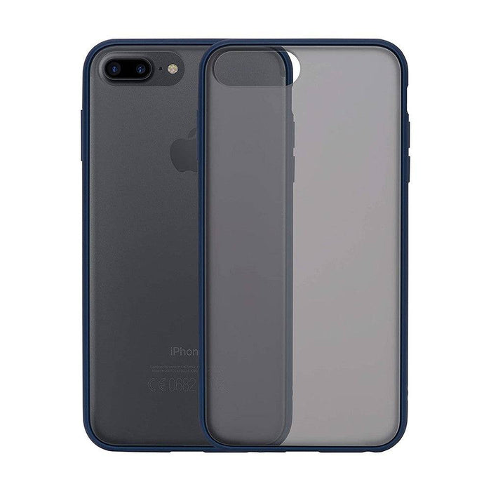 Transparent Frosted PC Colorful TPU Bumper Case for iPhone 6 Plus / 6S Plus / 7 Plus / 8 Plus - JPC MOBILE ACCESSORIES