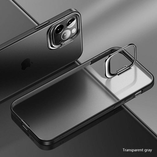 Invisible Bracket Protection Case Cover for iPhone 12 Pro Max (6.7'') - JPC MOBILE ACCESSORIES