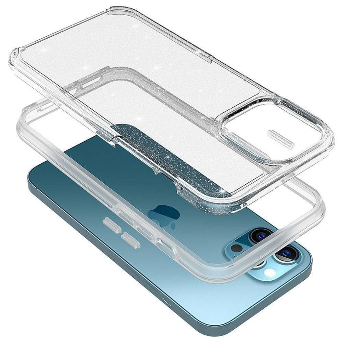 Clear Acrylic Shockproof Case Cover for iPhone 13 Pro - JPC MOBILE ACCESSORIES