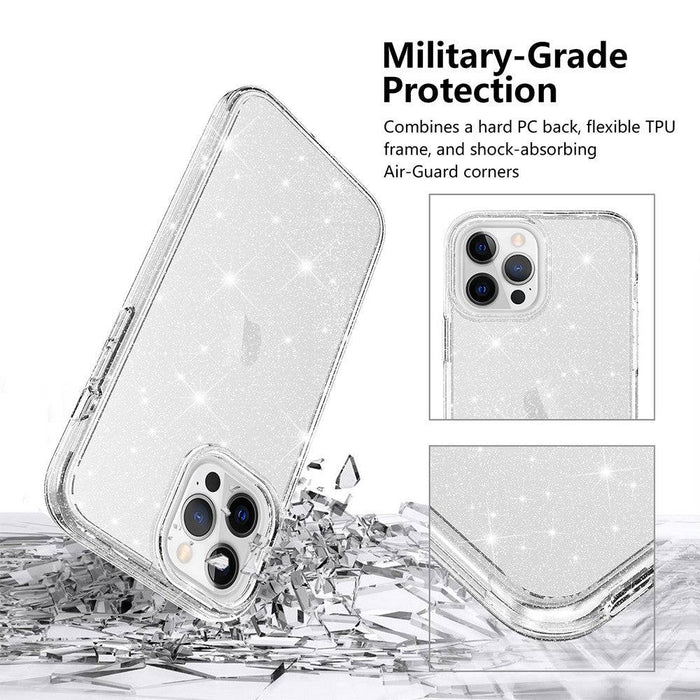 Ultimate Glitter Shockproof Case Cover for iPhone 13 Pro Max - JPC MOBILE ACCESSORIES
