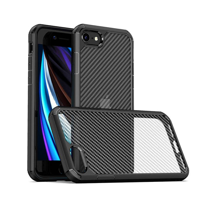 Carbon Fiber Hard Shield Case Cover for iPhone 7 Plus / 8 Plus - JPC MOBILE ACCESSORIES