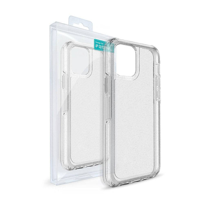 Shiny Clear Acrylic Shockproof Case Cover for iPhone 12 / 12 Pro (6.1'')