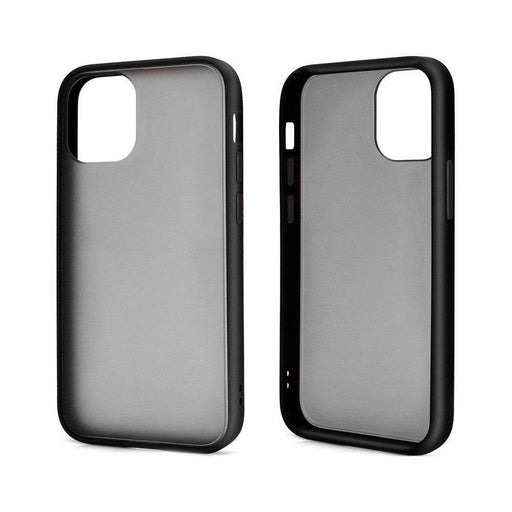Transparent Frosted PC Colorful TPU Bumper Case for iPhone 13 Pro Max - JPC MOBILE ACCESSORIES