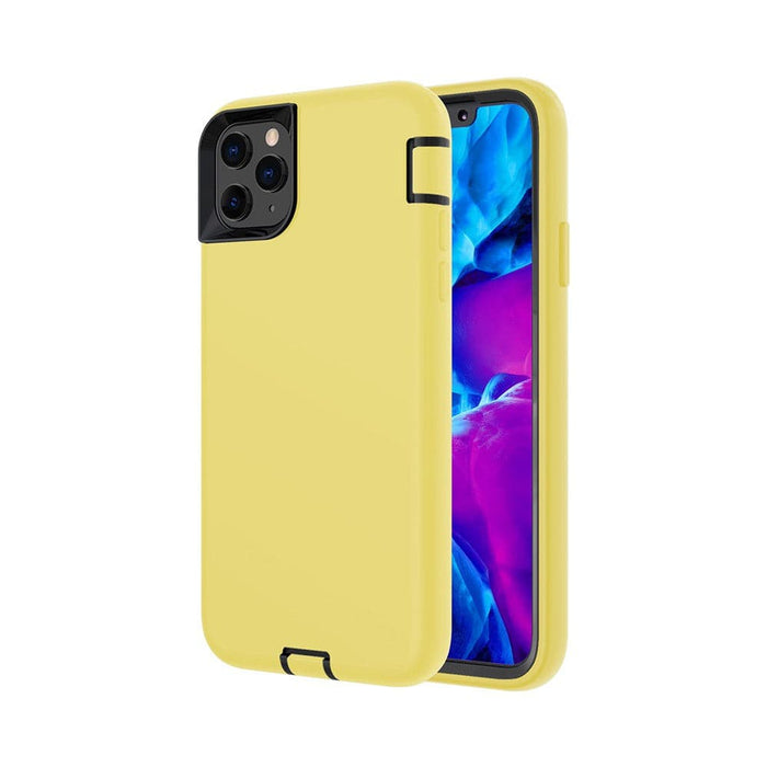 3 in 1 Shockproof Silicone Armor Case Cover for iPhone 12 Pro Max (6.7'') - JPC MOBILE ACCESSORIES