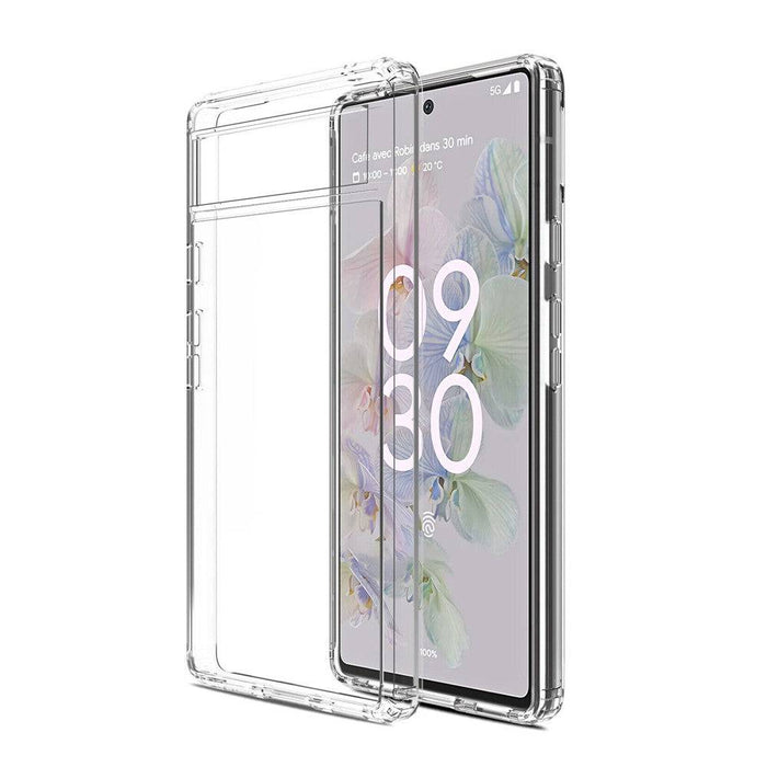 High Quality TPU+PC Hybrid Transparent Case for Google Pixel 6a - JPC MOBILE ACCESSORIES