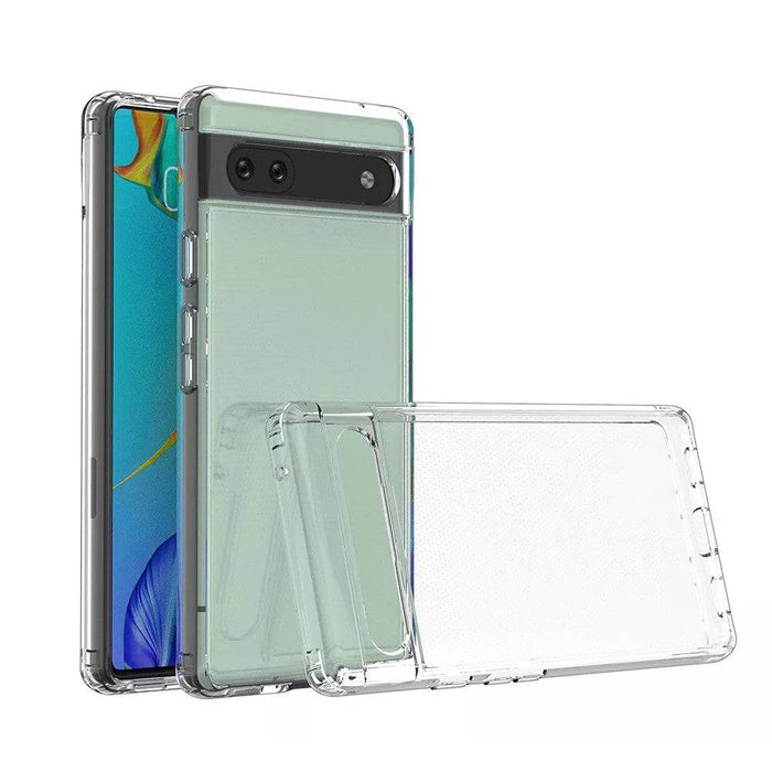 High Quality TPU+PC Hybrid Transparent Case for Google Pixel 7 - JPC MOBILE ACCESSORIES