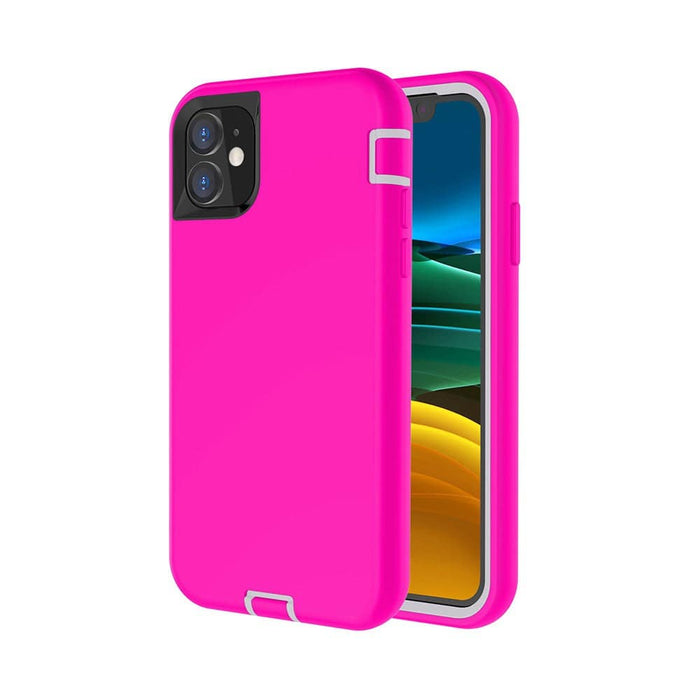 3 in 1 Shockproof Silicone Armor Case Cover for iPhone 11 Pro Max - JPC MOBILE ACCESSORIES