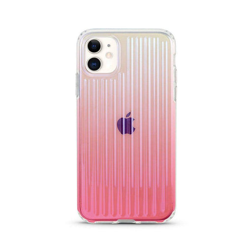 Hologram Aurora Laser Stripe Effect Case Cover for iPhone 12 mini (5.4'') - JPC MOBILE ACCESSORIES