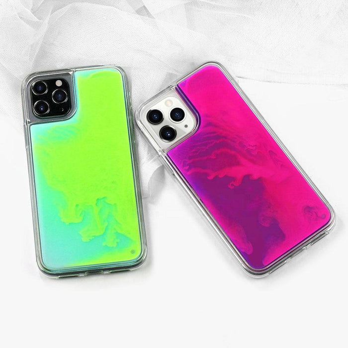 Luminous Glitter Quicksand Case Cover for iPhone 12 / 12 Pro (6.1'') - JPC MOBILE ACCESSORIES