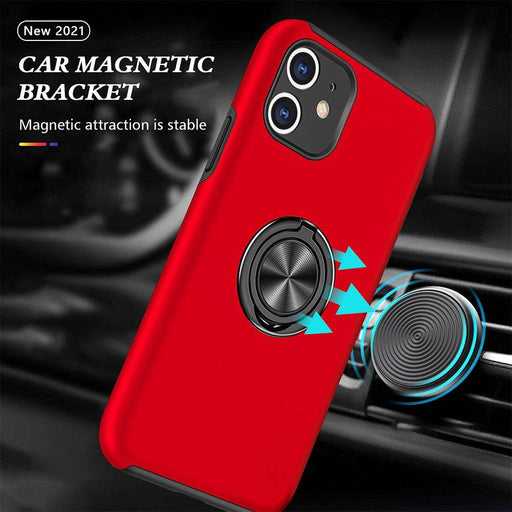 Magnetic Ring Holder Shockproof Cover Case for iPhone 11 - JPC MOBILE ACCESSORIES