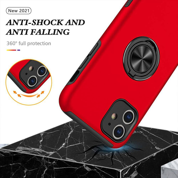 Magnetic Ring Holder Shockproof Cover Case for iPhone 11 - JPC MOBILE ACCESSORIES