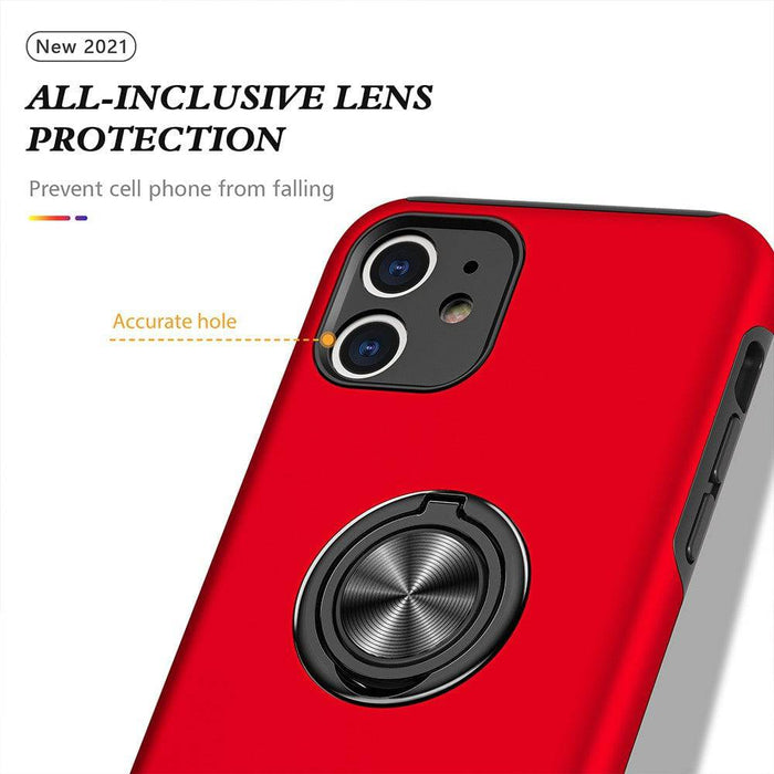 Magnetic Ring Holder Shockproof Cover Case for iPhone 11 - JPC MOBILE ACCESSORIES