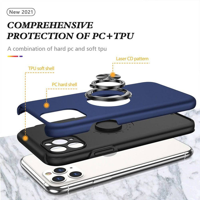 Magnetic Ring Holder Shockproof Cover Case for iPhone 11 Pro - JPC MOBILE ACCESSORIES