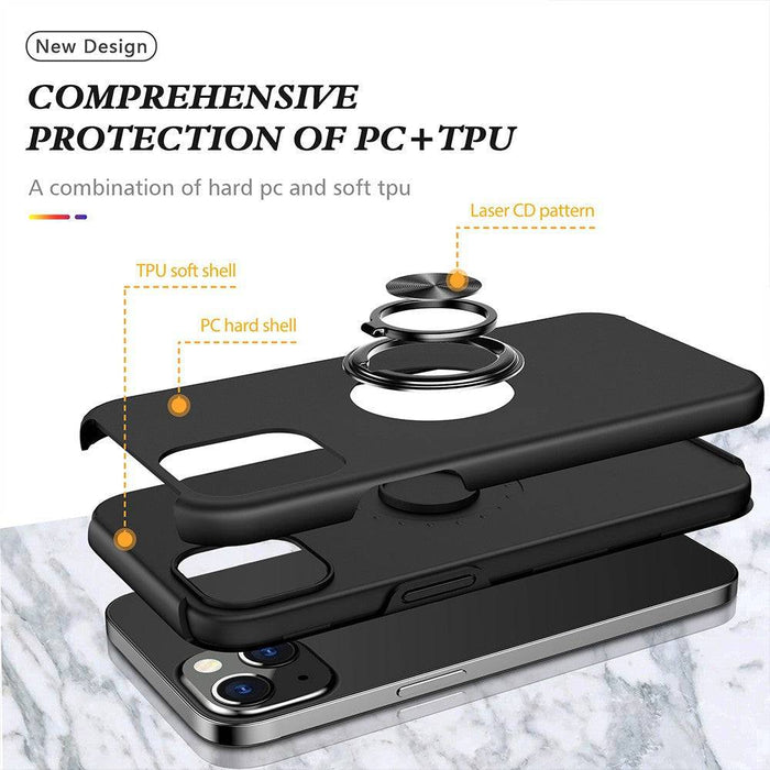 Magnetic Ring Holder Shockproof Cover Case for iPhone 12 Pro - JPC MOBILE ACCESSORIES