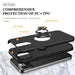 Magnetic Ring Holder Shockproof Cover Case for iPhone 12 Pro Max - JPC MOBILE ACCESSORIES