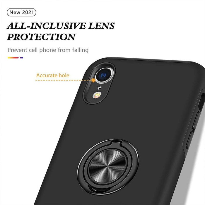 Magnetic Ring Holder Shockproof Cover Case for iPhone XR - JPC MOBILE ACCESSORIES