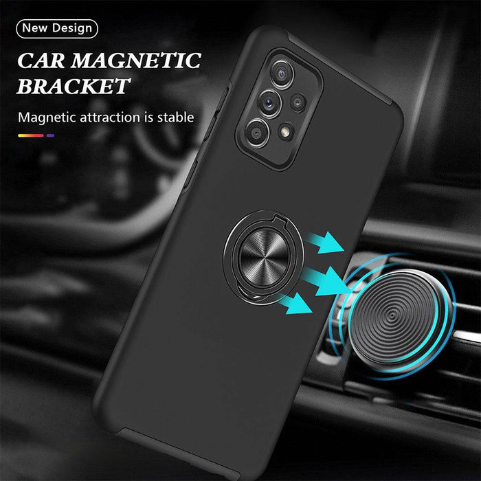 Magnetic Ring Holder Shockproof Cover Case for Samsung Galaxy A13 4G A135F - JPC MOBILE ACCESSORIES