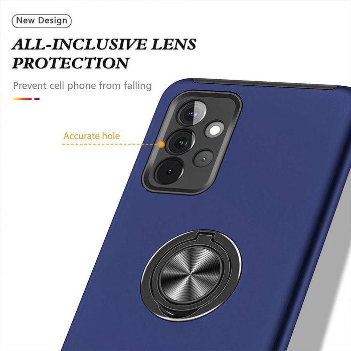 Magnetic Ring Holder Shockproof Cover Case for Samsung Galaxy A73 5G A736B - JPC MOBILE ACCESSORIES