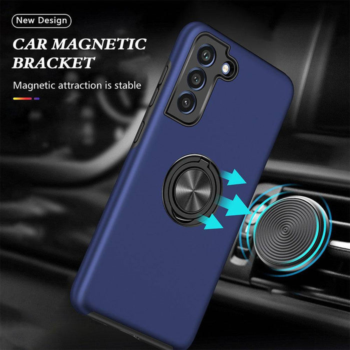 Magnetic Ring Holder Shockproof Cover Case for Samsung Galaxy S21 - JPC MOBILE ACCESSORIES