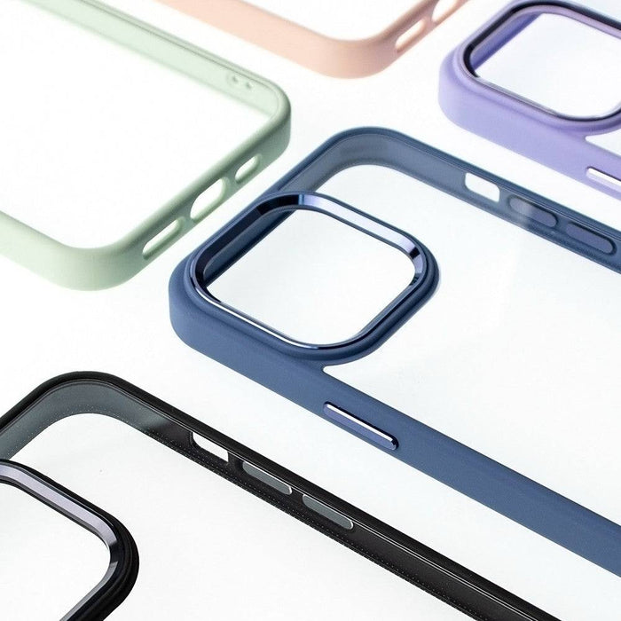 Metal Camera Lens Protection Clear PC Shockproof Case Cover for iPhone 12 Pro Max - JPC MOBILE ACCESSORIES