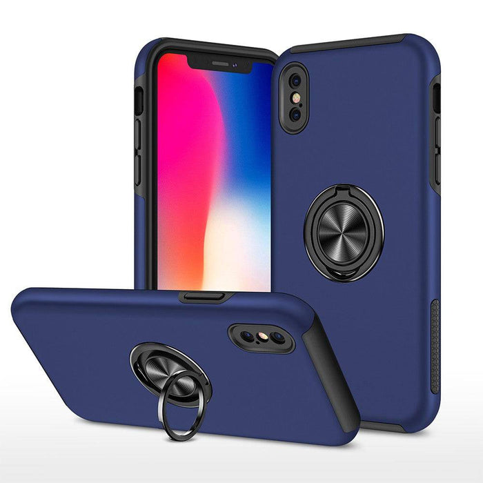 Magnetic Ring Holder Shockproof Cover Case for iPhone X / XS - JPC MOBILE ACCESSORIES