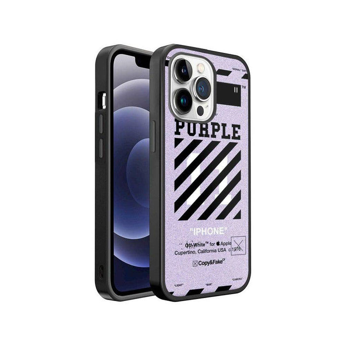 Bumper Blend Color Shockproof Case with Pattern for iPhone 14