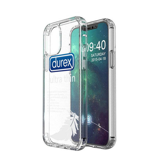 Clear Shockproof Case with Pattern for iPhone 12 Pro Max - JPC MOBILE ACCESSORIES