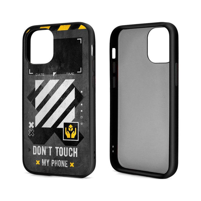 Bumper Blend Color Shockproof Case with Pattern for iPhone 13 - JPC MOBILE ACCESSORIES