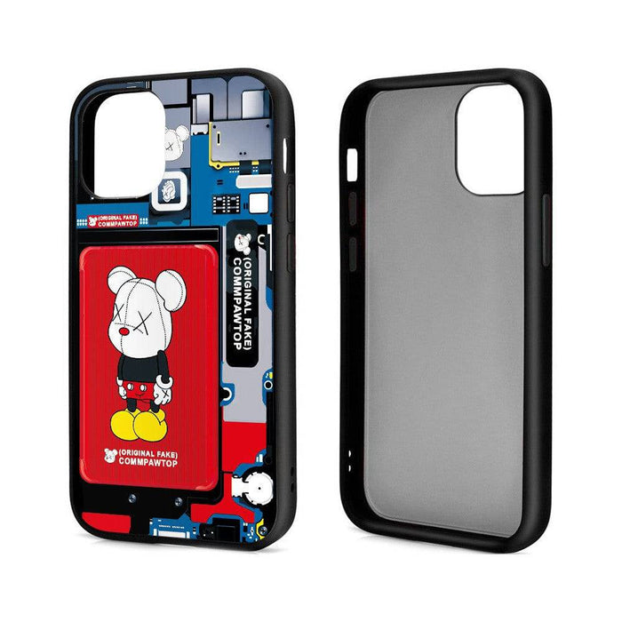 Bumper Blend Color Shockproof Case with Pattern for iPhone 13 - JPC MOBILE ACCESSORIES