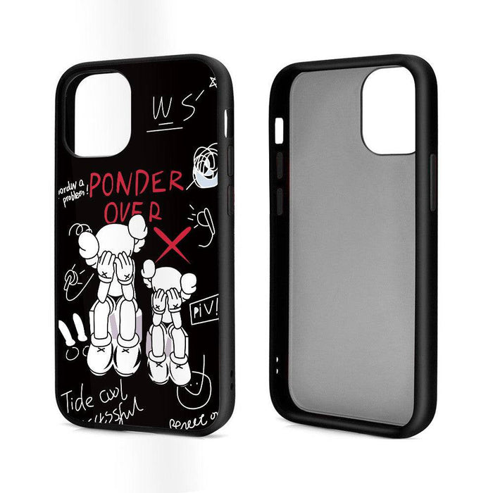 Bumper Blend Color Shockproof Case with Pattern for iPhone 13 - JPC MOBILE ACCESSORIES