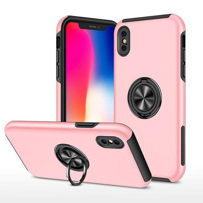 Magnetic Ring Holder Shockproof Cover Case for iPhone X / XS - JPC MOBILE ACCESSORIES