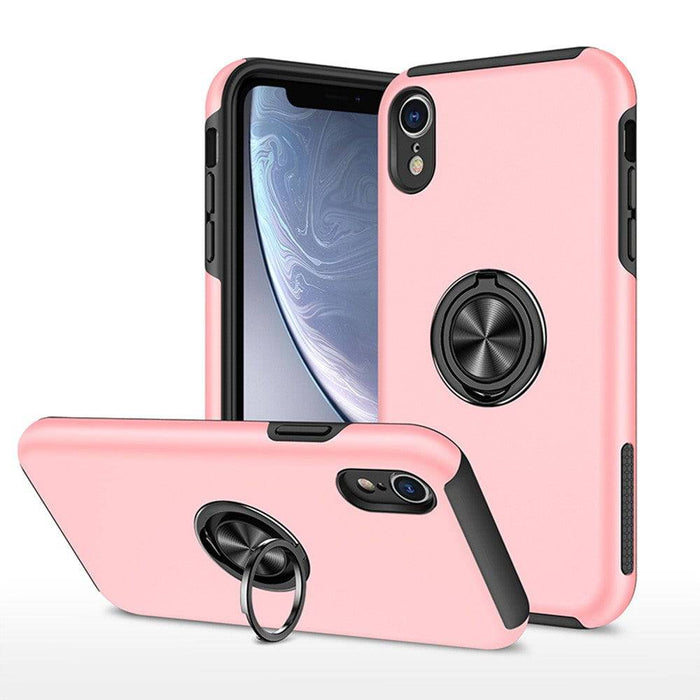 Magnetic Ring Holder Shockproof Cover Case for iPhone XR - JPC MOBILE ACCESSORIES