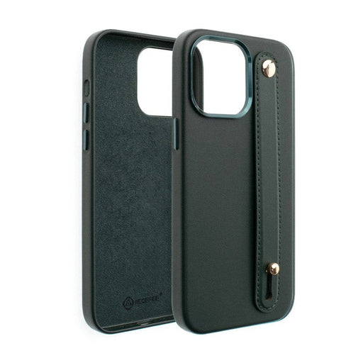 REDEFINE Metal Camera Lens PU Leather Case with Hand Belt for iPhone 14 Plus - JPC MOBILE ACCESSORIES