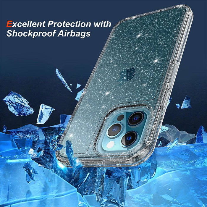 Clear Acrylic Shockproof Case Cover for iPhone 13 Pro - JPC MOBILE ACCESSORIES