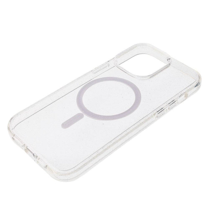 Ultimake Glitter Shockproof Transparent Magsafe Cover Case for iPhone 14 Pro Max - JPC MOBILE ACCESSORIES