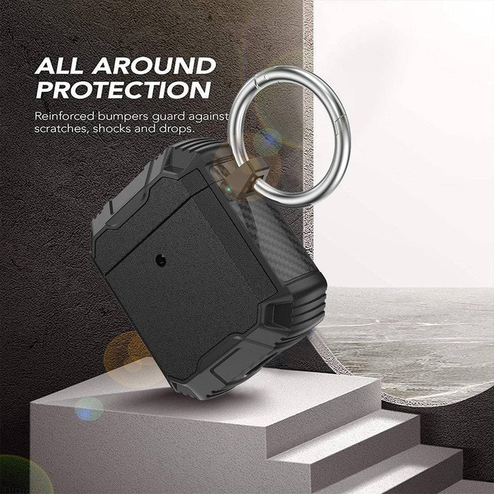 Shockproof Robot Armor Hard Plastic Case for AirPods 1st generation / 2nd generation - JPC MOBILE ACCESSORIES