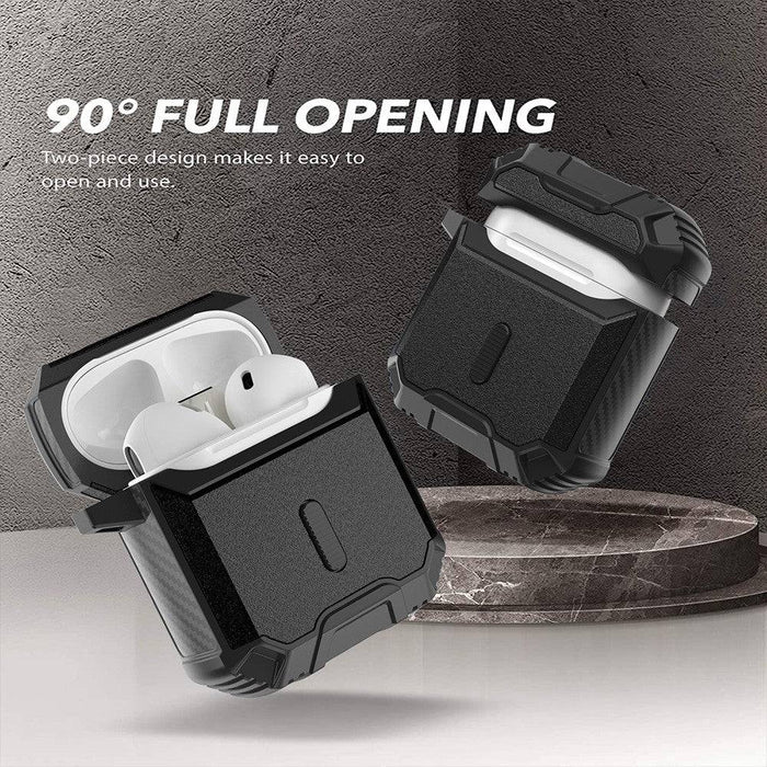 Shockproof Robot Armor Hard Plastic Case for AirPods 1st generation / 2nd generation - JPC MOBILE ACCESSORIES