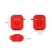 Soft Silicone Cover Case with Holder Strap for Apple AirPods - JPC MOBILE ACCESSORIES