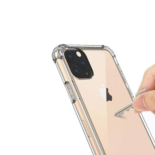 📸 Military-Grade Drop-Tested Transparent Case for iPhone 11 – Anti-Yellowing