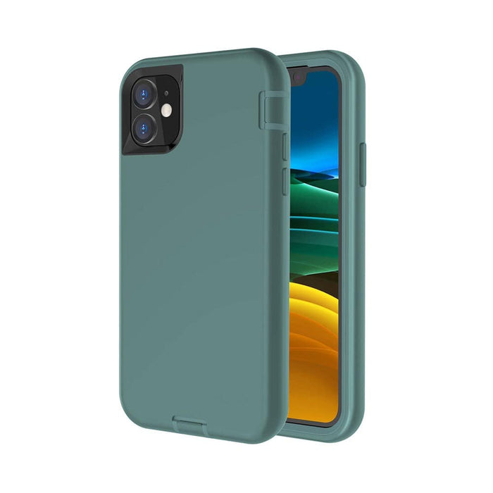 3 in 1 Shockproof Silicone Armor Case Cover for iPhone 11 Pro Max - JPC MOBILE ACCESSORIES