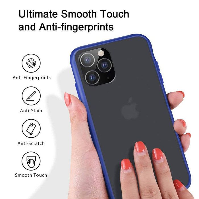 Transparent Frosted PC Colorful TPU Bumper Case for iPhone 11 - JPC MOBILE ACCESSORIES