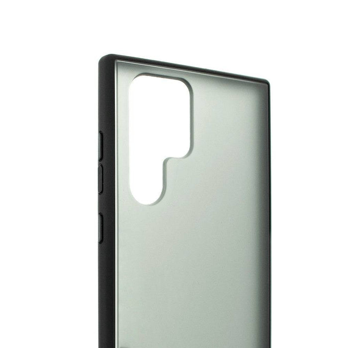 Transparent Frosted PC Colorful TPU Bumper Case for Samsung Galaxy S22 Ultra - JPC MOBILE ACCESSORIES