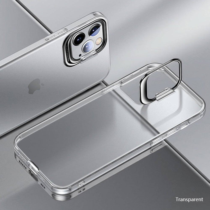 Invisible Bracket Protection Case Cover for iPhone 12 Pro Max (6.7'') - JPC MOBILE ACCESSORIES