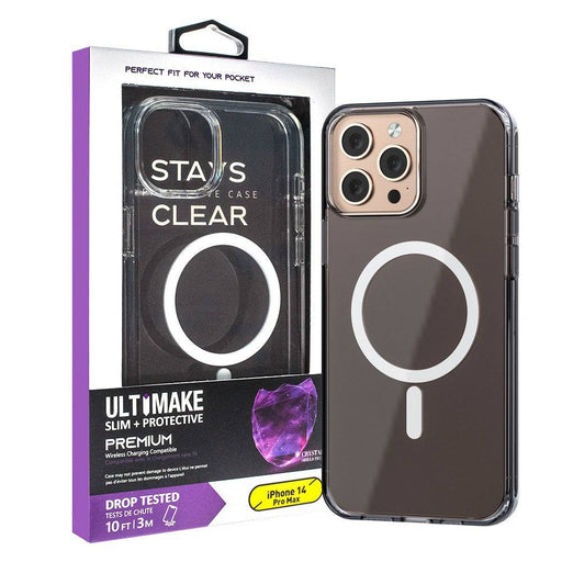 Ultimake Shockproof Transparent Magsafe Cover Case for iPhone 14 Pro Max - JPC MOBILE ACCESSORIES