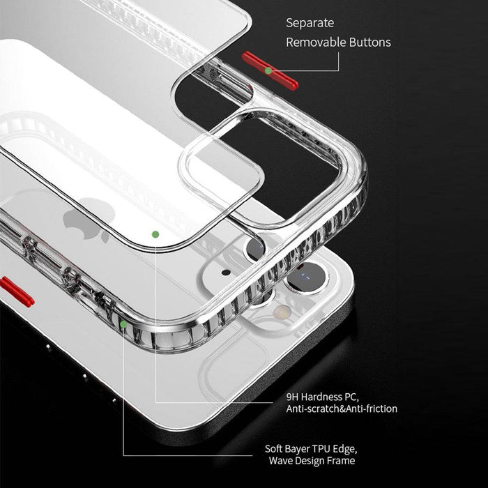 Ultra Clear Shockproof Case Cover for iPhone 12 Pro Max (6.7'') - JPC MOBILE ACCESSORIES