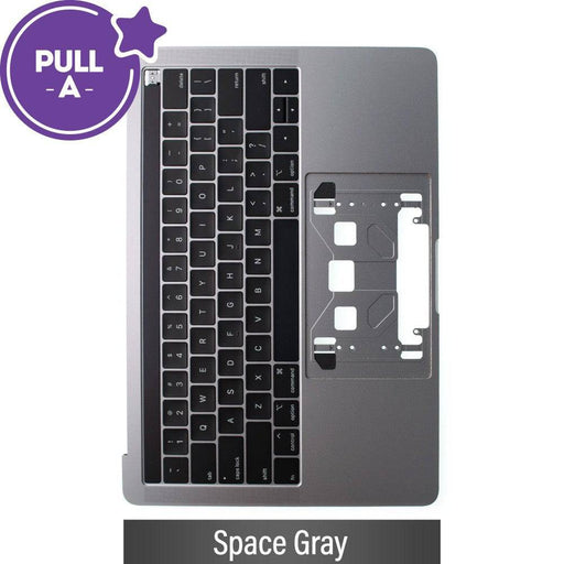 Top Case With Keyboard For MacBook Pro 13" A1706 (PULL-A)-Space Gray - JPC MOBILE ACCESSORIES